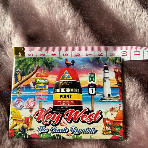 Key West pop art fridge magnet new