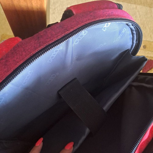 POLO Extenic Glow school backpack used with swan design