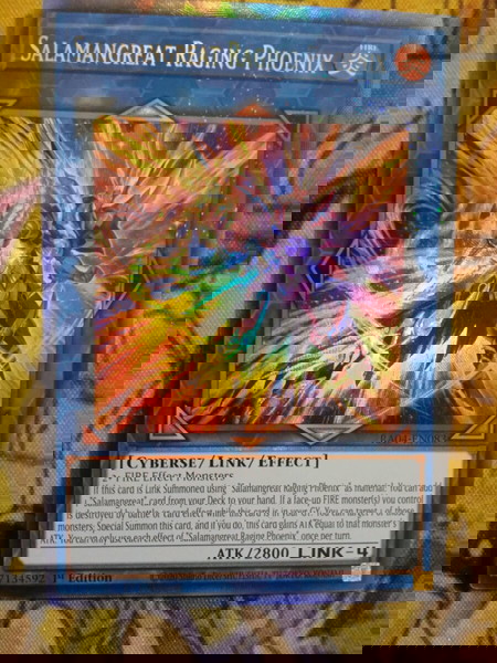Salanangreat Raging Phoenix (Collectors Rare, Yugioh)