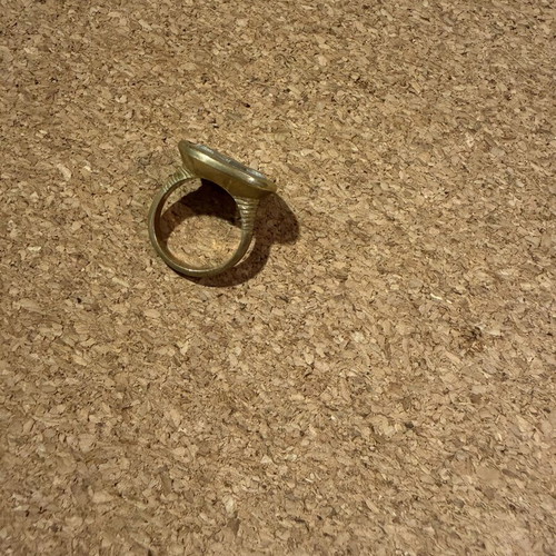 Nidodileda & BreakaStone ring size 52 like new, bronze