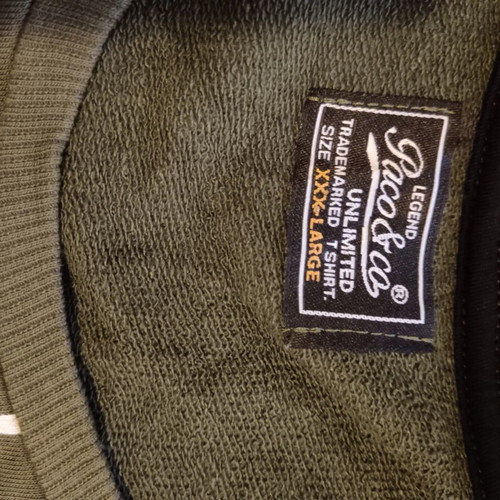 Paco & Co men's sweatshirt 3XL, olive green