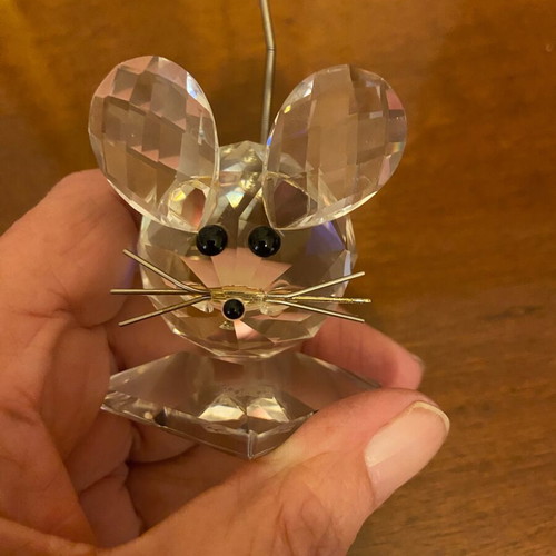 Original Swarovski collectible decorative mouse like new