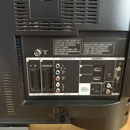 Sony Bravia TV used, needs decoder