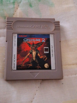 Gremlins 2 Gameboy μεταχειρισμένο cartridge με ελαφρά φθορά