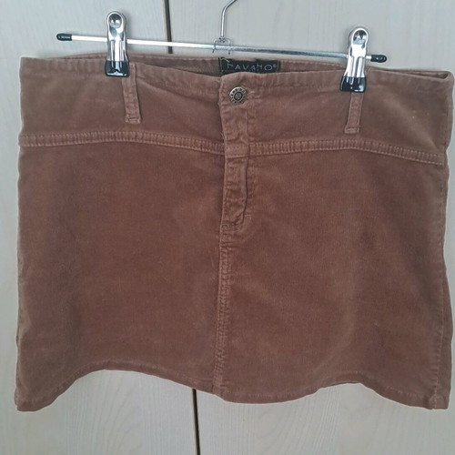 Mini corduroy skirt Navaho like new, brown, size M