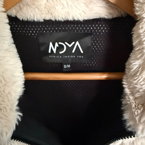 Moya jacket unisex eco fur like new, beige