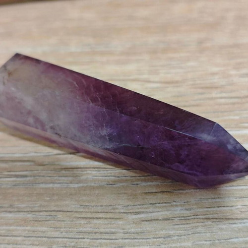 Amethyst obelisk natural processed, like new
