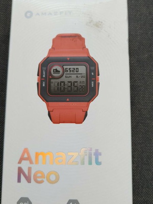 Amazfit Neo smartwatch red new