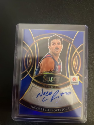 Nikolas Laprovitola Select Euroleague Barcelona card new