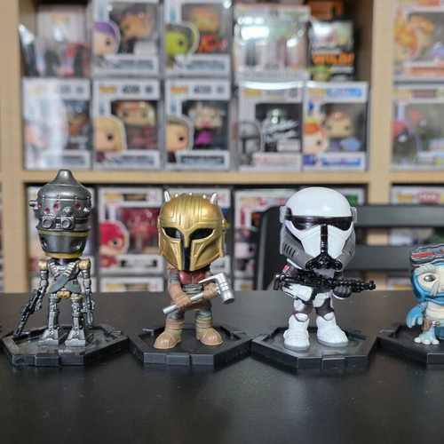 Funko Mystery Minis Starwars Mandalorian μεταχειρισμένο, σετ 5 τεμαχίων