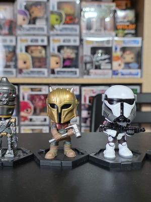 Funko Mystery Minis Starwars Mandalorian μεταχειρισμένο, σετ 5 τεμαχίων