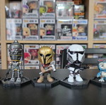 Funko Mystery Minis Starwars Mandalorian μεταχειρισμένο, σετ 5 τεμαχίων