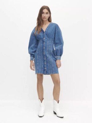 Φόρεμα denim Reserved μέγεθος 36, σαν καινούργιο, μπλε