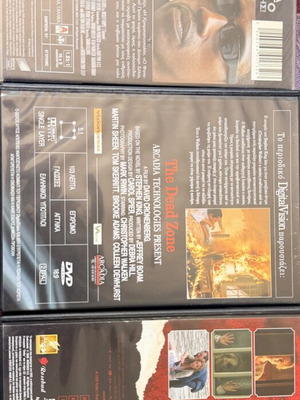 3 DVD set with El Orfanato, The Dead Zone, 7 Seconds