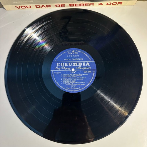 Amália Rodrigues Vou Dar De Beber À Dor vinyl like new, folk