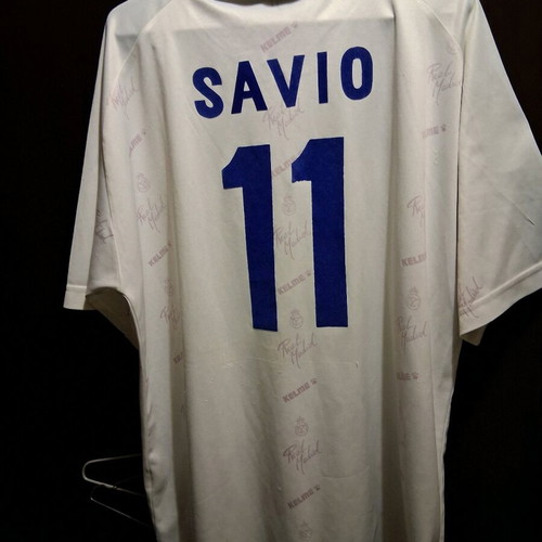 Real Madrid 97-98 Savio Bortolini jersey used, authentic, size Large