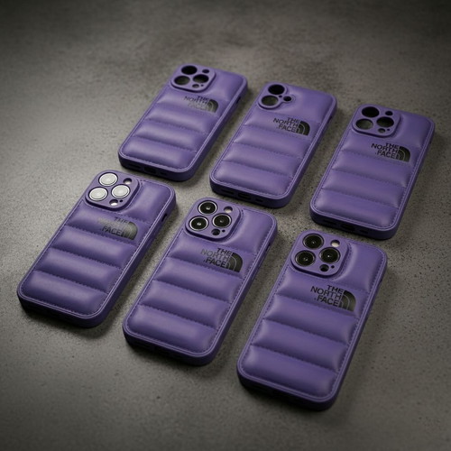 iPhone Plastic Case The North Face Purple New