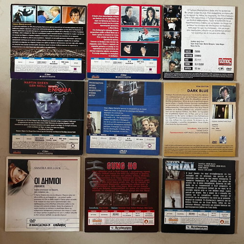9 Action and Adventure DVDs with Subtitles