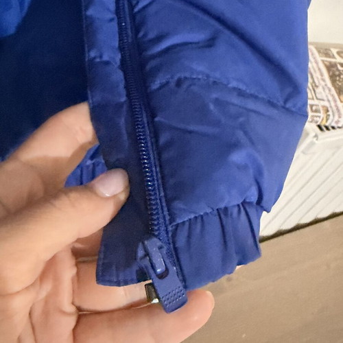 Adidas spring jacket for boys 7-8 years blue and red like new