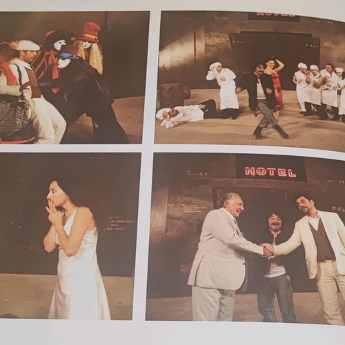 Theatrical program Ypiretis 2 Afentadon used with Vasilis Charalampopoulos
