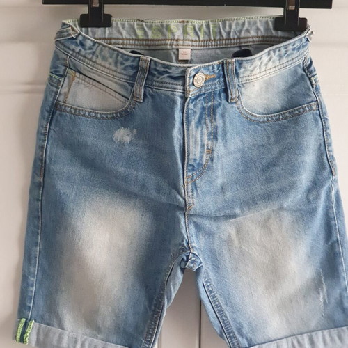 Esprit denim kids' shorts size 140cm for 10 years like new, turquoise
