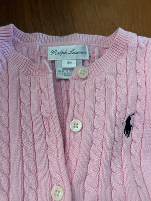 Polo Ralph Lauren pink jacket like new 18 months