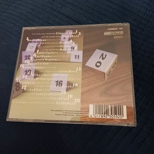 Blues Shakers CD new, compilation of 20 original blues grooves