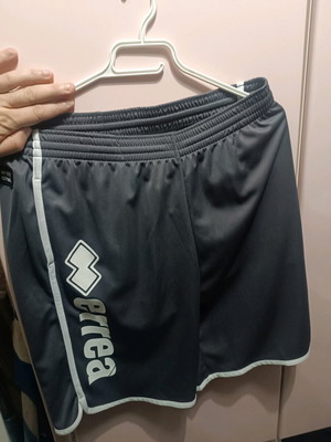 Errea sports shorts new, gray, size M