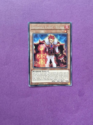 Infernoble Knight - Roland Yu-Gi-Oh! Card like new