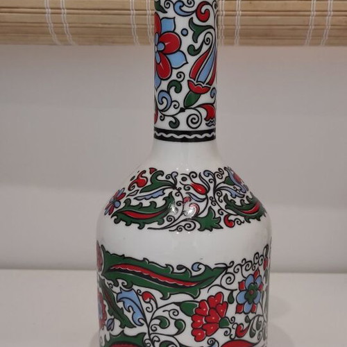 Metaxa collectible bottle like new, porcelain, large size