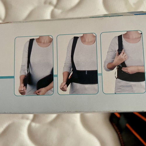 Waist support belt, unworn with tag