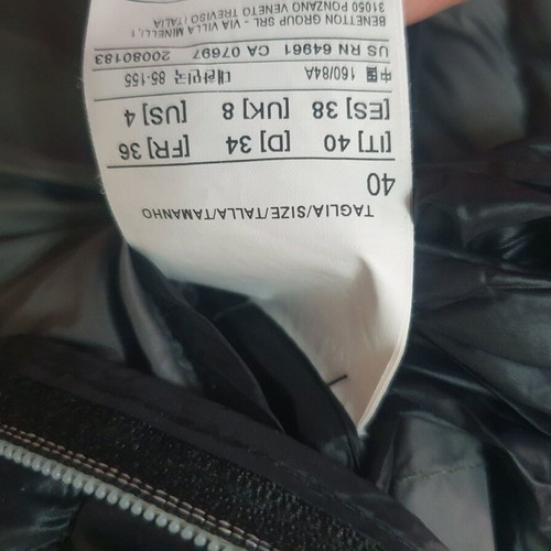 Benetton kids jacket black like new