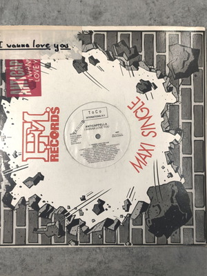 Anticappella I Wanna Love You 12'' Vinyl Maxi Single used, electronic