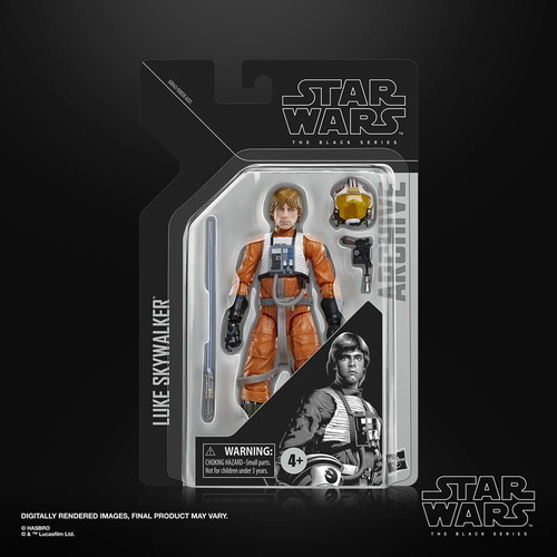 Hasbro Star Wars Black Series Archive Luke Skywalker 6" figure new