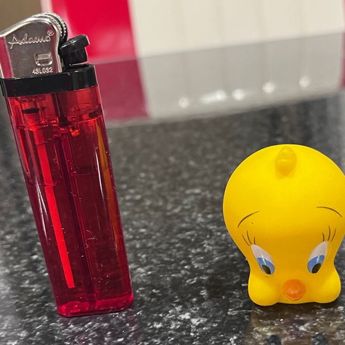 Tweety Bird bubble face used without damages