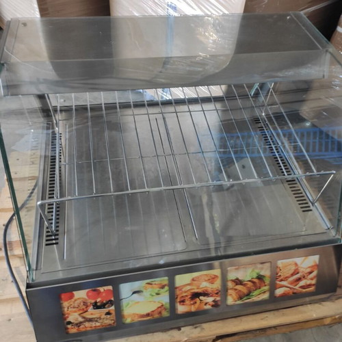 Display warmer like new for hot savory foods