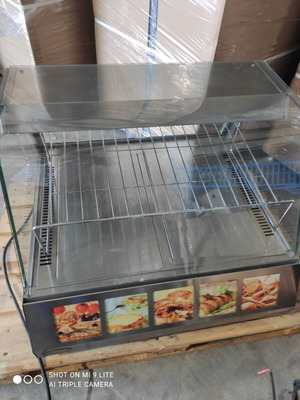 Display warmer like new for hot savory foods