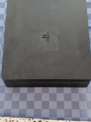 PlayStation 4 Slim 500GB used, thermal paste replaced, disc drive not working