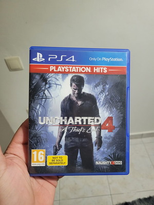 Uncharted 4 PS4 игра употребявана, отлично състояние