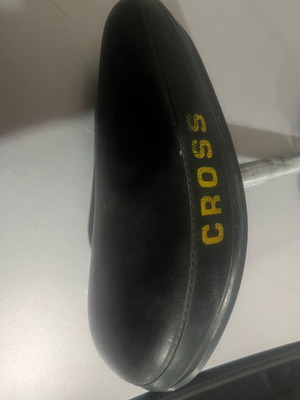 Cross bicycle saddle used, collectible