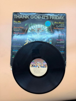 Thank God It's Friday vinyl used, 1978 disco soundtrack