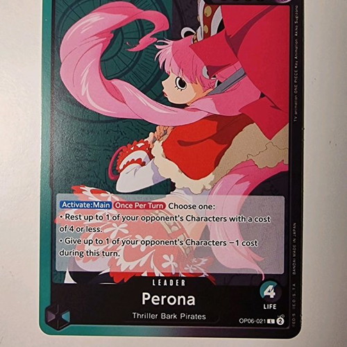 perona one piece card game Perona [Alternate Art] OP12-034 One Piece Japanese Legacy of the Master main image 1