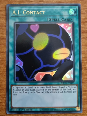 A.I. Contact MP21 Mega Pack 2021 near mint, Ultra Rare 1st edition