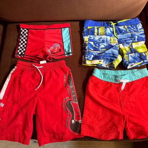 Mayoral boys' swimwear used, size 110 cm, colorful