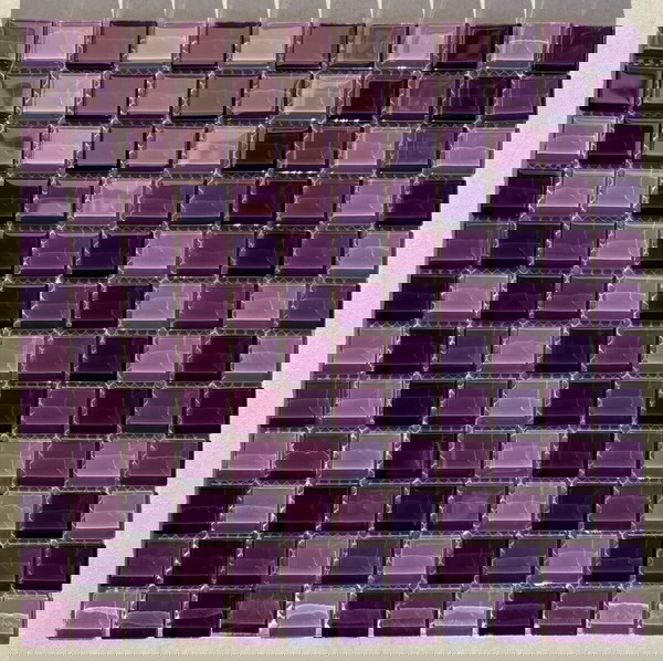 ΓΥΑΛΙΝΗ ΨΗΦΙΔΑ CUBIC LILA