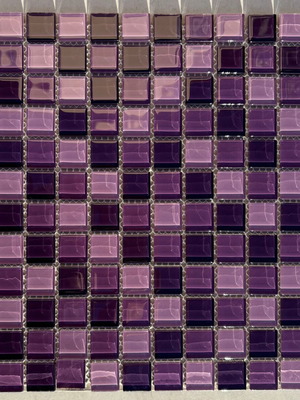 ΓΥΑΛΙΝΗ ΨΗΦΙΔΑ CUBIC LILA