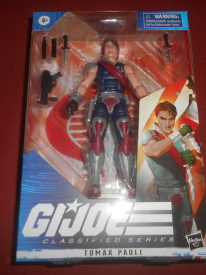 GI JOE Classified Series Tomax Paoli #44 action figure new