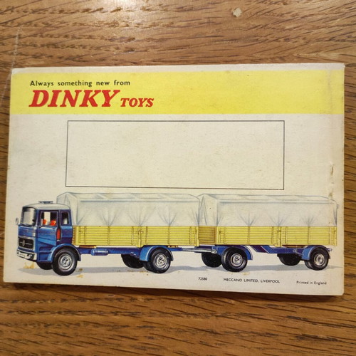 Dinky Toys 1968 Catalog used, 160 pages with cars and planes