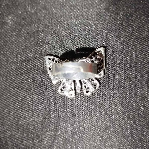 Pendant and ring used with stones and dragonfly and butterfly designs