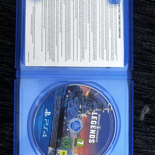 World of Warships Legends PS4 game used